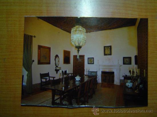Postales: POSTAL PALACIO DE VIANA CORDOBA COMEDOR SIN CIRCULAR