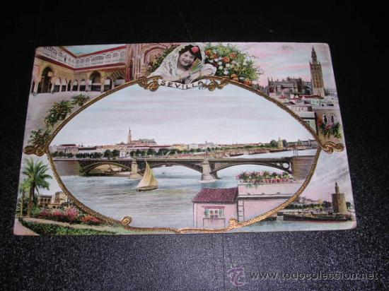 Postales: SEVILLA - CON RELIEVE - Foto 1