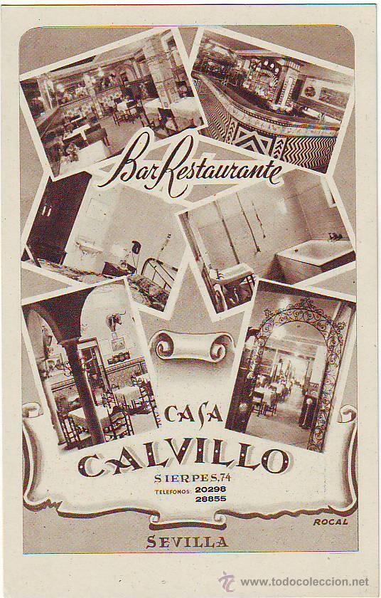 Postales: SEVILLA. Casa Calvillo - Foto 1