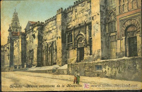 Postkarten: TARJETA POSTAL DE CORDOBA MUROS EXTERIORES DE LA MEZQUITA.PURGER & CO.