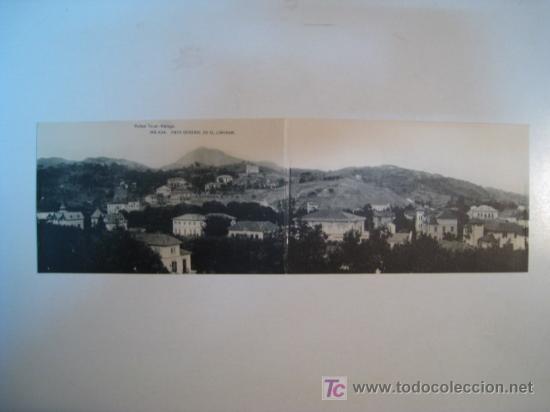 Postales: MALAGA: VISTA GENERAL LIMONAR. POSTAL DOBLE