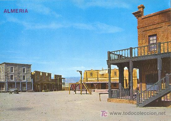 Postales: TARJETA POSTAL DE ALMERIA. ESTUDIOS CINE. POBLADO DEL OESTE