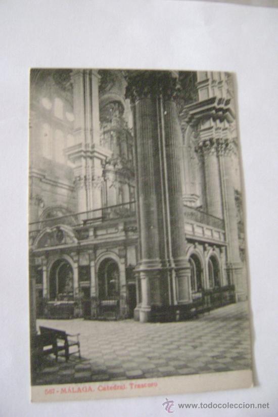 Postales: MALAGA.CATEDRAL.TRASCORO 021037