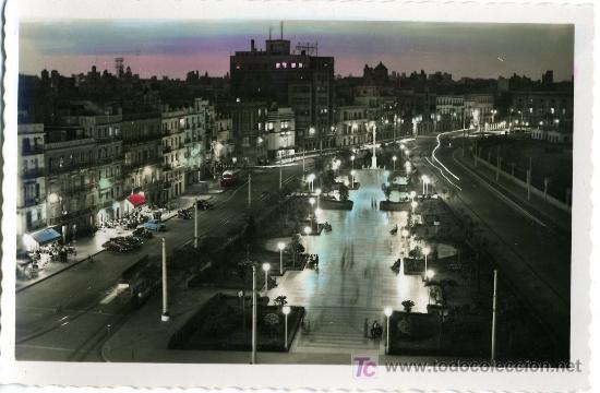 Postkarten: TAREJETA POSTAL DE CADIZ. AVD. RAMON DE CARRANZA
