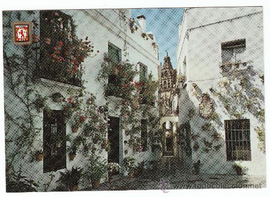 Postales: N&ordm; 717. CORDOBA. CALLEJA Y PLAZA DE LAS FLORES