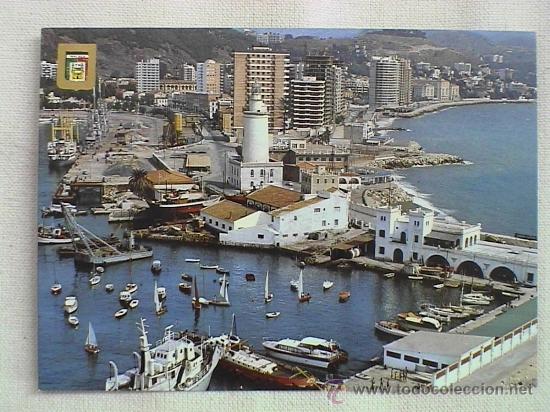 Postales: Malaga. El faro. - Foto 1