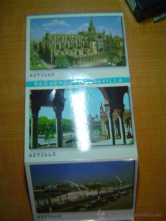 Postales: LIBRITO 10 POSTALES SEVILLA - Foto 2
