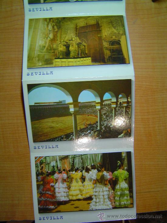 Postales: LIBRITO 10 POSTALES SEVILLA - Foto 3