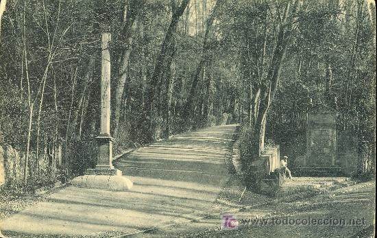 Postales: TARJETA POSTAL DE GRANADA. ALHAMBRA . BOSQUES - Foto 1
