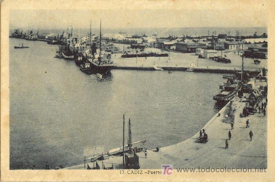 Postkarten: TARJETA POSTAL DE CADIZ.PUERTO. L. ROISIN