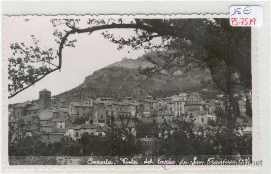 Postales: (PS-7519)POSTAL DE CAZORLA-VISTA BARRIO DE SAN FRANCISCO