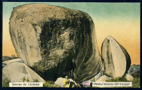 Postkarten: CORDOBA : N&ordm; 1383 - Sierra de Cordoba, Piedra Grande (El Congo)