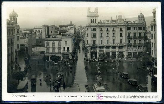 Cartoline: CORDOBA : L. Roisin N&ordm; 71 - Plaza de la Republica y Calle Gondomar. Fotografica