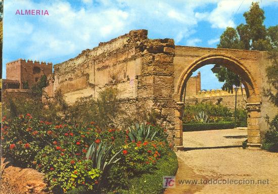 Postales: TARJETA POSTAL DE ALMERIA. LA ALCAZABA