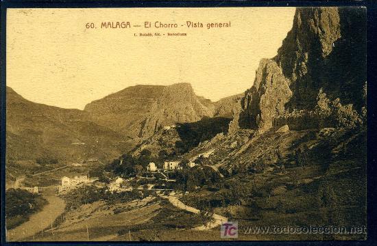 Postkarten: MALAGA : L. Roisin N&ordm; 60 - El Chorro, Vista General