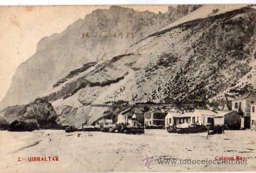 Postales: 2 GIBRALTAR - CATALAN BAY - Foto 1