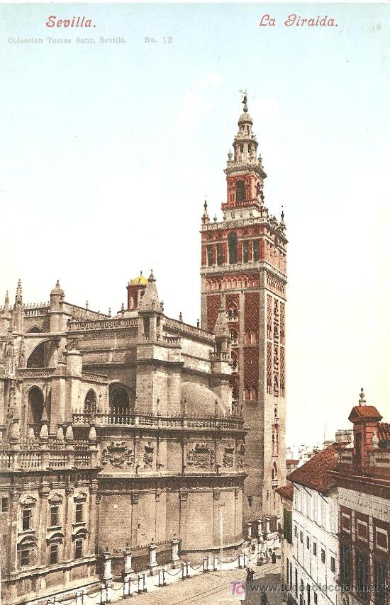 Postais: SEVILLA, LA GIRALDA - PURGER & CO 2670 (COLECCION TOMAS SANZ N&ordm; 12)