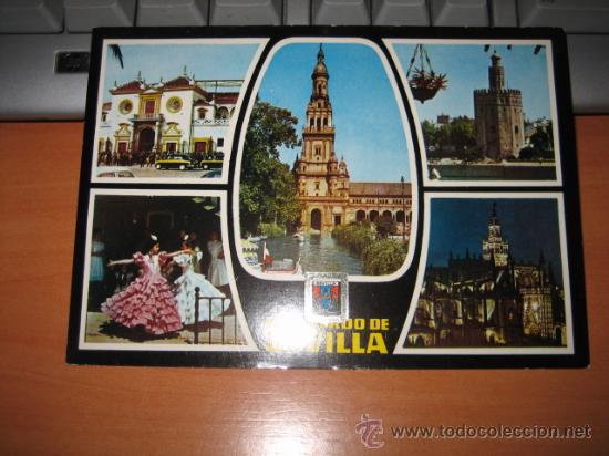 Postales: RECUERDO DE SEVILLA - Foto 1