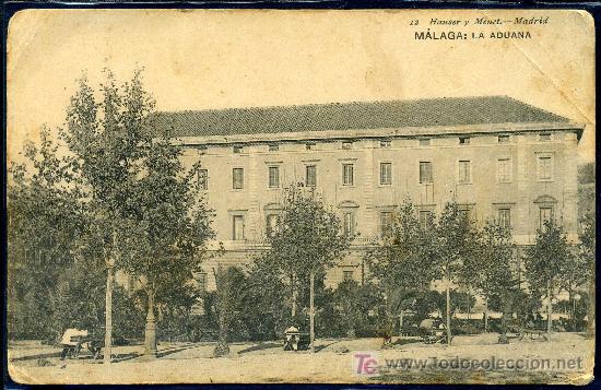 Postais: MALAGA : Hauser y Menet N&ordm; 12 - La Aduana