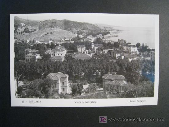 Postales: MALAGA: VISTA DE LA CALETA (ROISIN). POSTAL