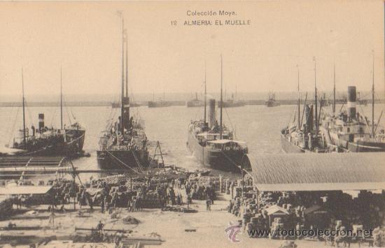 Postais: ALMERIA - EL MUELLE.