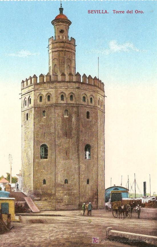 Postales: SEVILLA, TORRE DEL ORO - 89 CRS - Foto 1