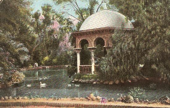 Cartoline: SEVILLA, EXPOSICION IBERO-AMERICANA, PARQUE DE MARIA LUISA, LA RIA - 33 CRS