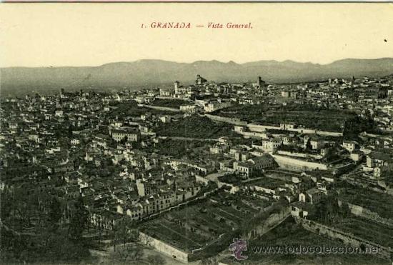 Postales: POSTAL GRANADA VISTA GENERAL - Foto 1