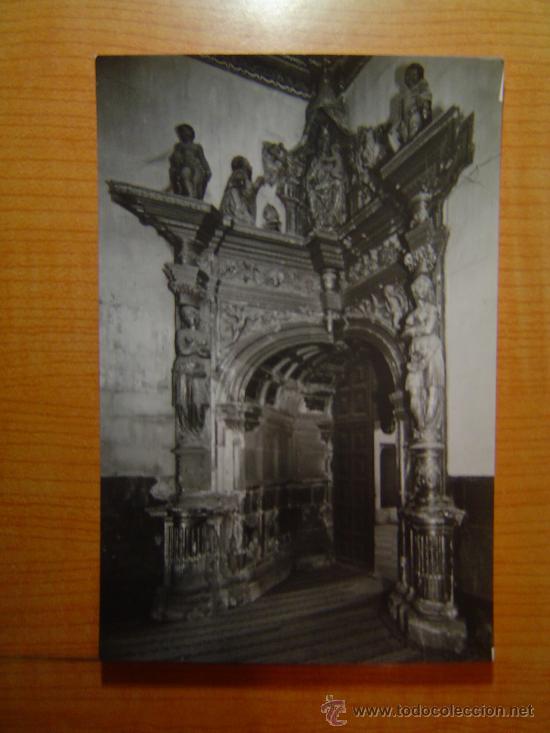 Postales: POSTAL UBEDA CAPILLA DEL SALVADOR PUERTA DE LA SACRISTIA SIN CIRCULAR