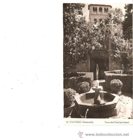 Postales: GENERALIFE- GRANADA - Foto 1