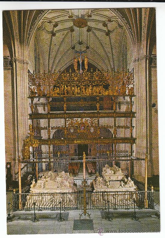 Postales: 38. GRANADA. CAPILLA REAL. VERJA DE HIERRO - Foto 1