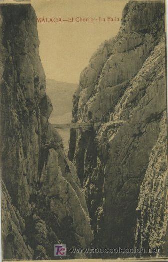 Postales: ANDALUC&Iacute;A . M&Aacute;LAGA . EL CHORRO . LA FALLA P361 - Foto 1