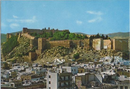 Postales: TARJETA POSTAL ALCAZABA ALMERIA