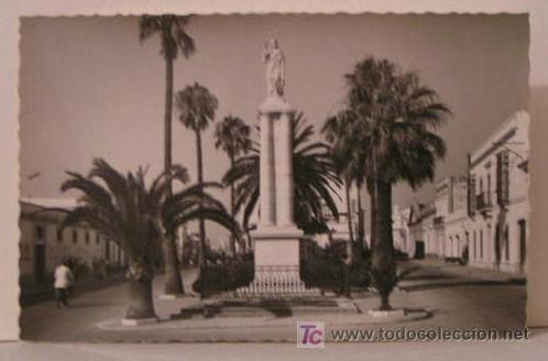 Postales: POSTALES ANTIGUAS ANDALUCIA - PUERTO DE SANTA MARIA CADIZ - MONUMENTO AL CORAZON DE JESUS(POSTAL SIN