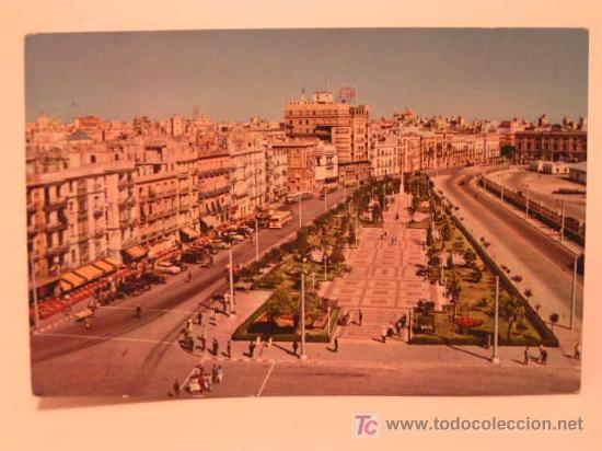 Postales: POSTALES ANTIGUAS CADIZ - PASEO DE CANALEJAS - ANTERIOR A 1957 (POSTAL SIN CIRCULAR)