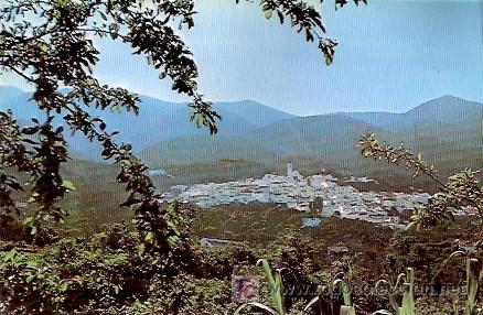 Postales: POSTALES ANTIGUAS CASARABONELA (MALAGA) VISTA DEL PUEBLO - ANTERIOR A 1957 (POSTAL SIN CIRCULAR)