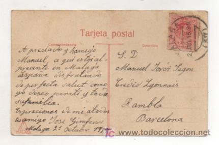 Postales: M&Aacute;LAGA. CUARTOS DE GRANADA. - Foto 2
