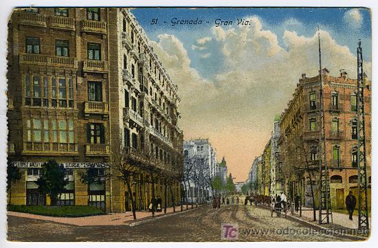 Postales: GRANADA , GRAN VIA , P28826 - Foto 1