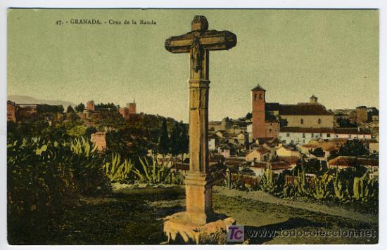 Postales: GRANADA , CRUZ DE LA RAUDA , P28829 - Foto 1