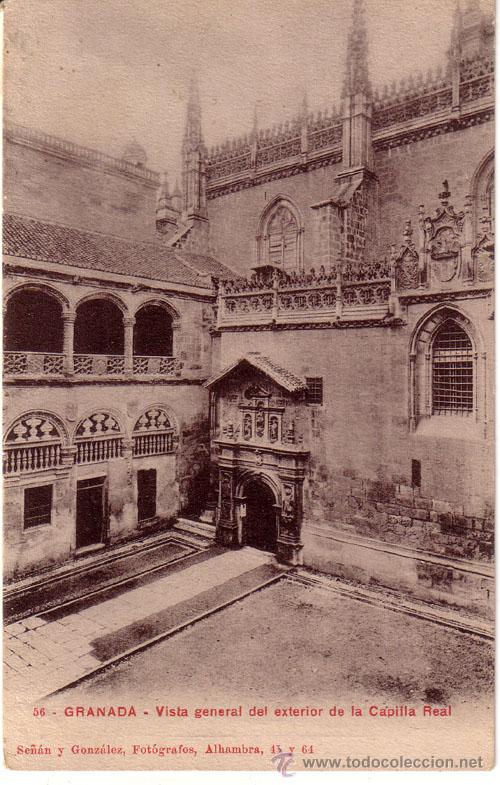 Postales: N&ordm; 0530 POSTAL GRANADA CAPILLA REAL - Foto 1