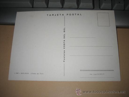 Postales: 1.944.-MALAGA (COSTA DEL SOL) - Foto 2