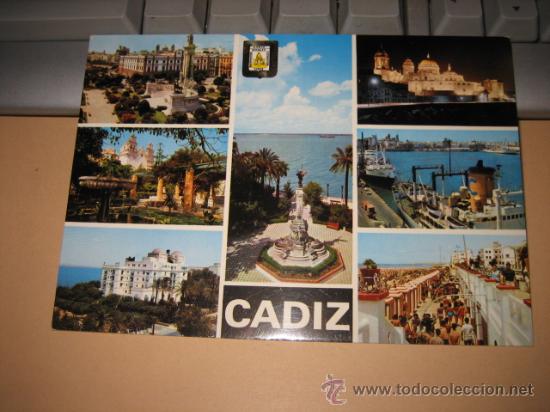 Postkarten: N&ordm; 1191 CADIZ VARIOS ASPECTOS DE LA CIUDAD
