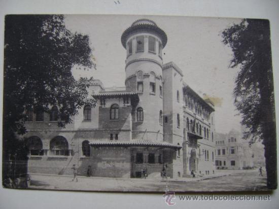 Postales: POSTAL ANTIGUA DE ESPA&Ntilde;A CIRCA 1900 ANDALUCIA MALAGA CASA DE CORREOS Y TELEGRAFOS