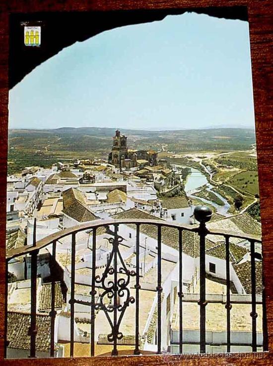 Postais: ANTIGUA FOTO POSTAL DE ARCOS DE LA FRONTERA - CADIZ - ED. FISA - NO CIRCULADA.