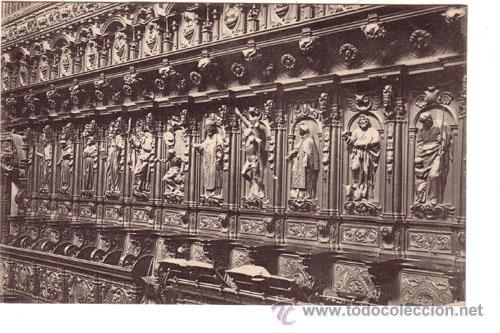 Postales: N&ordm; 705 POSTAL MALAGA CORO CATEDRAL