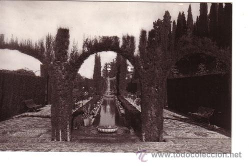 Postales: N&ordm; 682 POSTAL GRANADA EL GENERALIFE - Foto 1