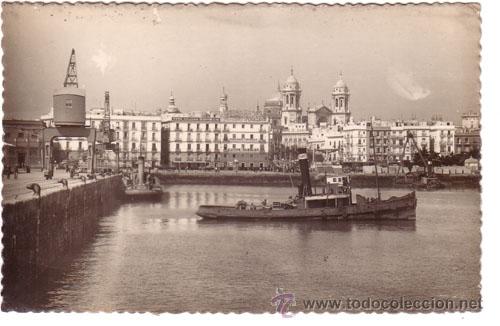 Postales: N&ordm; 54 POSTAL CADIZ BARCO
