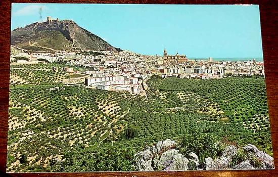 Postales: ANTIGUA FOTO POSTAL DE JAEN - VISTA PARCIAL - CIRCULADA - ED. ARRIBAS - CIRCULADA.
