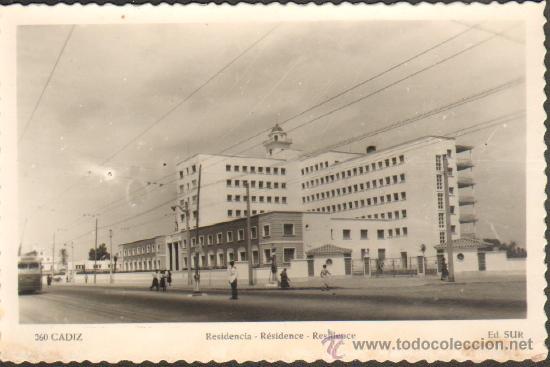 Postales: CADIZ. RESIDENCIA.  P-ANC-122,3