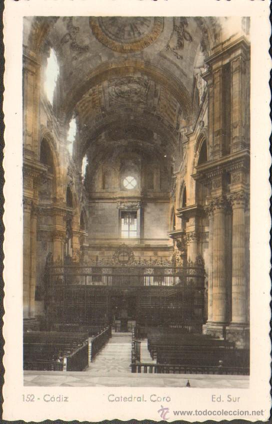 Postales: CADIZ. CATEDRAL.  P-ANC-126,2